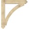 Ekena Millwork Thorton Arts & Crafts Rough Sawn Bracket, Douglas Fir, 6"W x 44"D x 48"H BKT06X44X48THR03RDF - alternate 2